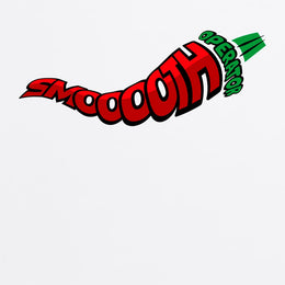 Smooth Operator - Chilli White T Shirt